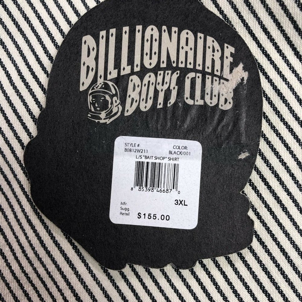 Billionaire Boys Club Long Sleeve Bait Shop Shirt - Picture 3 of 9